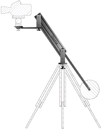 Quadrajib 36 jib arm